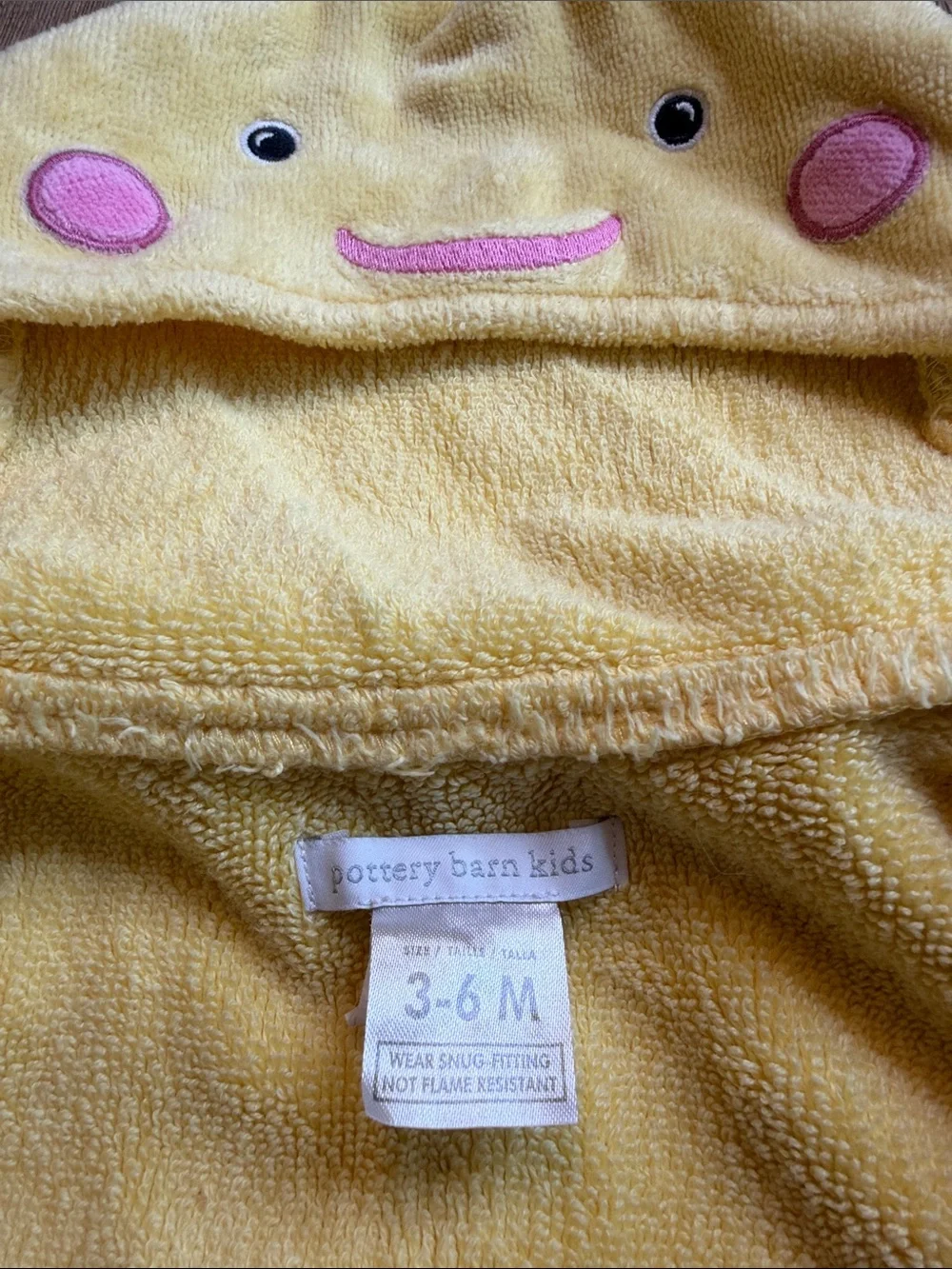 Pottery Barn Kids soft yellow